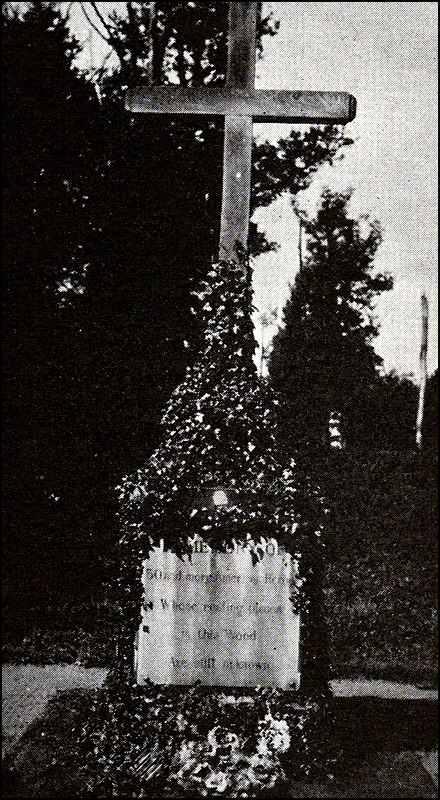 Belleau Wood. Unknown Soldiers' Memorial.