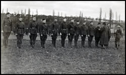 Men 4th Machine Gun Battalion Second Division, who received Croix de Guerre.