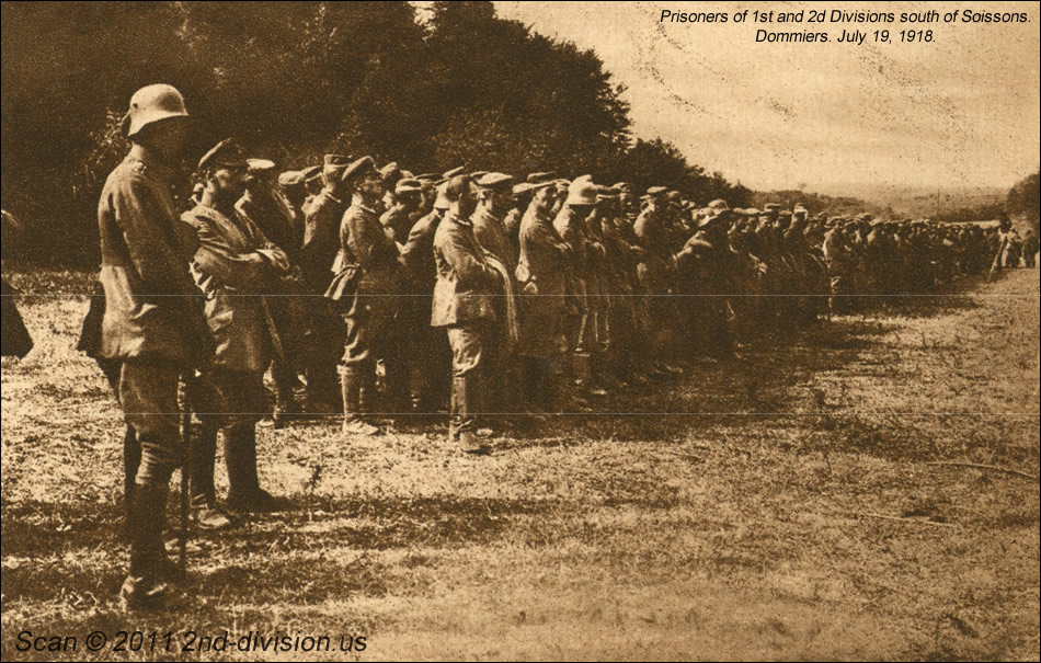 German prisoners near Soissons.