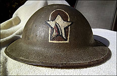 17th Field Artillery helmet