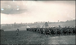 Review of 2nd Div. by Gen. Pershing at Vallendar, Germany.