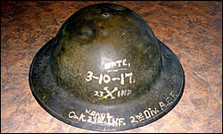 23rd Infantry helmet.