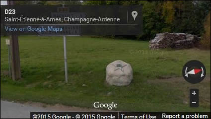 2nd Division boulder at Saint-Étienne-à-Arnes