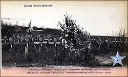 American cimetery in bois Belleau (1918)