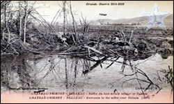 CHATEAU-THIERRY - BELLEAU - Entrance to wood near Belleau (1918)