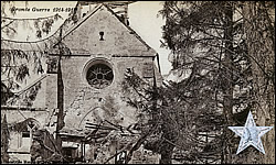 Chateau Thierry - Belleau - Church in ruin - 1918