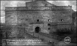Entrance to Ehrenbreitstein Fortress. 17, Jan. 1919.