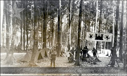 Camp of 2nd Engrs. near Goddert, Germany