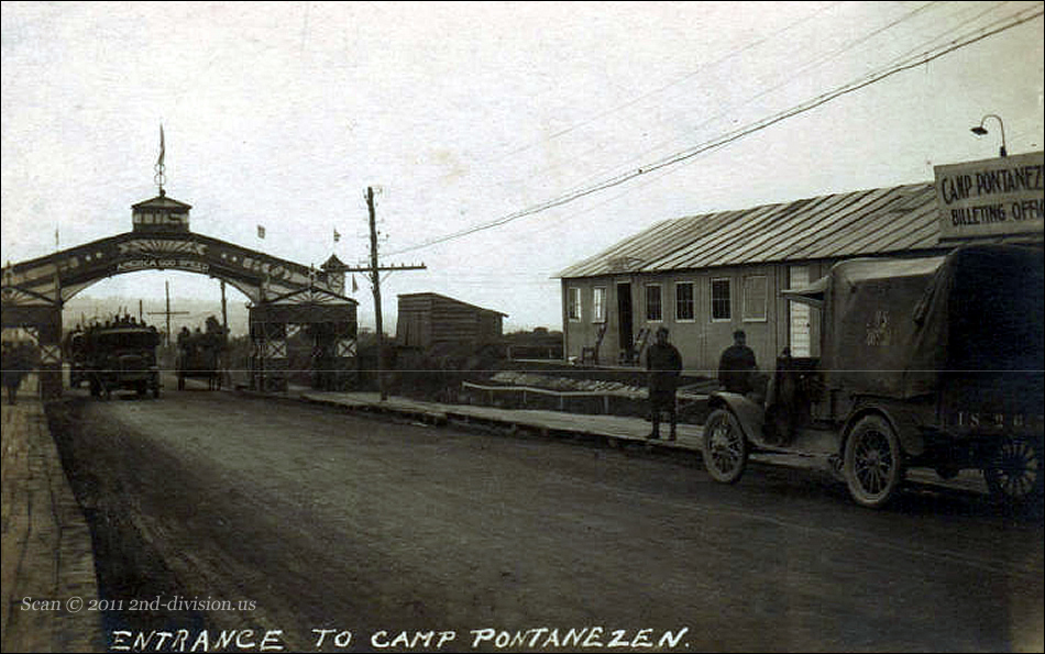 Camp Pontanezen at Brest, France