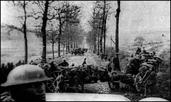 17th Field Artillery Getting into Position on Meuse-Argonne Drive