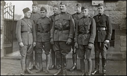 Officers of 2nd Field Artillery Brigade. Taken December 22, 1918 at Heddesdorf, Germany.