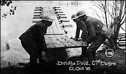 Bridge Drill, 2nd Engrs. 21, Oct. '18.