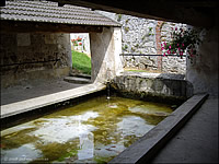 Underground spring at Lucy le Bocage, France