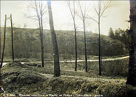 Ravine and Hill in Rear of Vierzy 2/27/1919